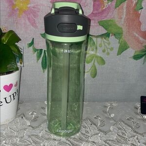 Contigo Mint and Gray Water Bottle